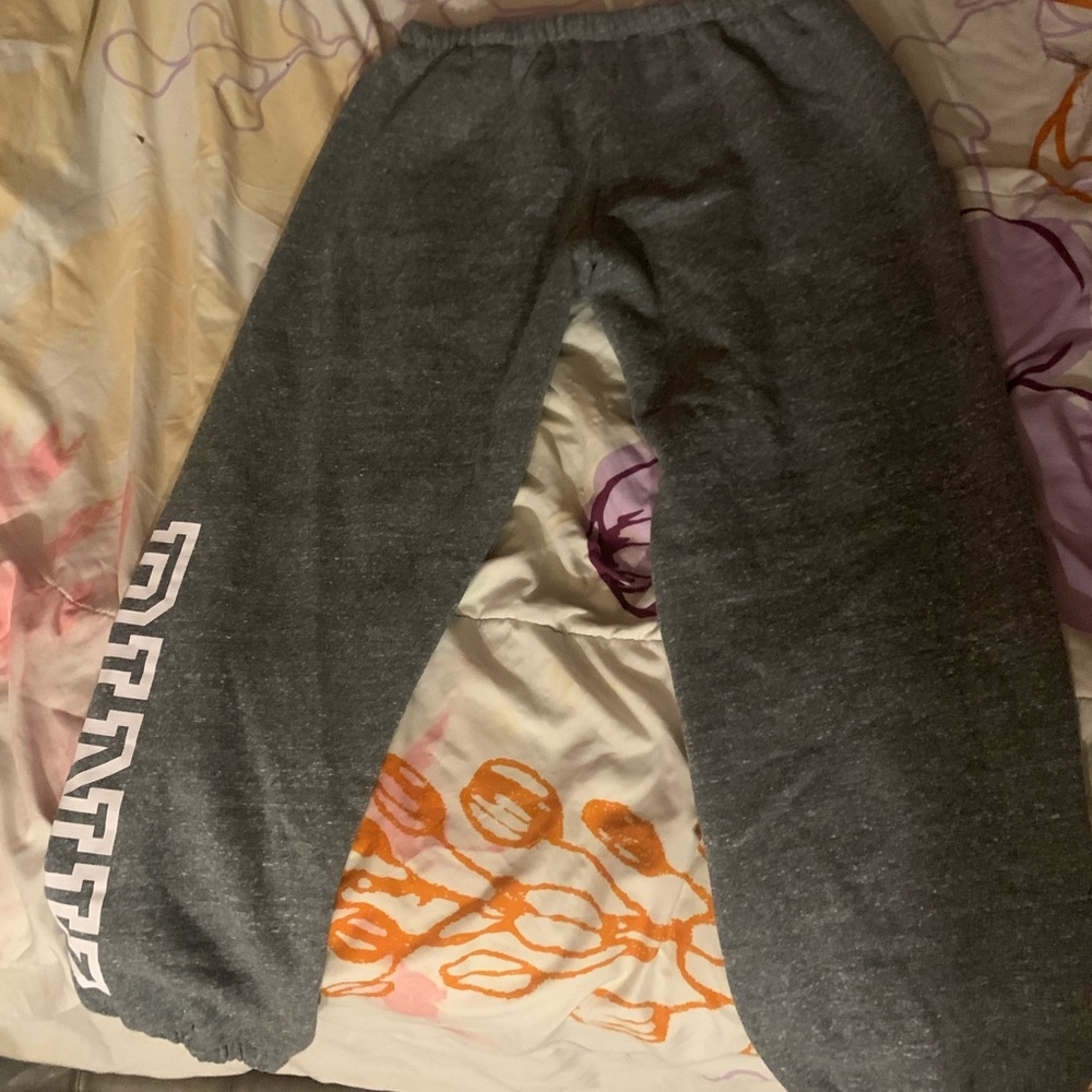 Gray PINK sweatpants